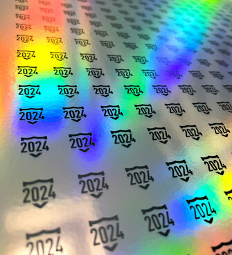 Hologrammaufkleber